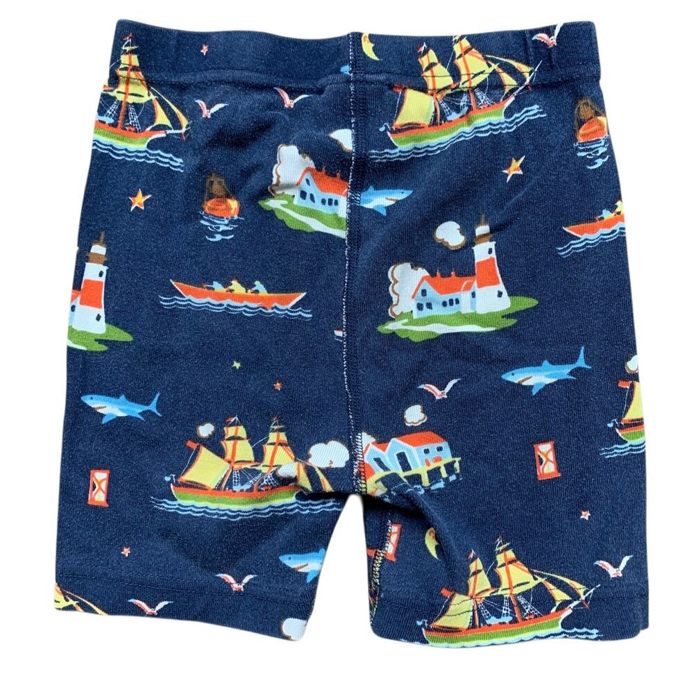 Hanna Andersson Pirate Port Short Johns Pajamas - Picture 8 of 8